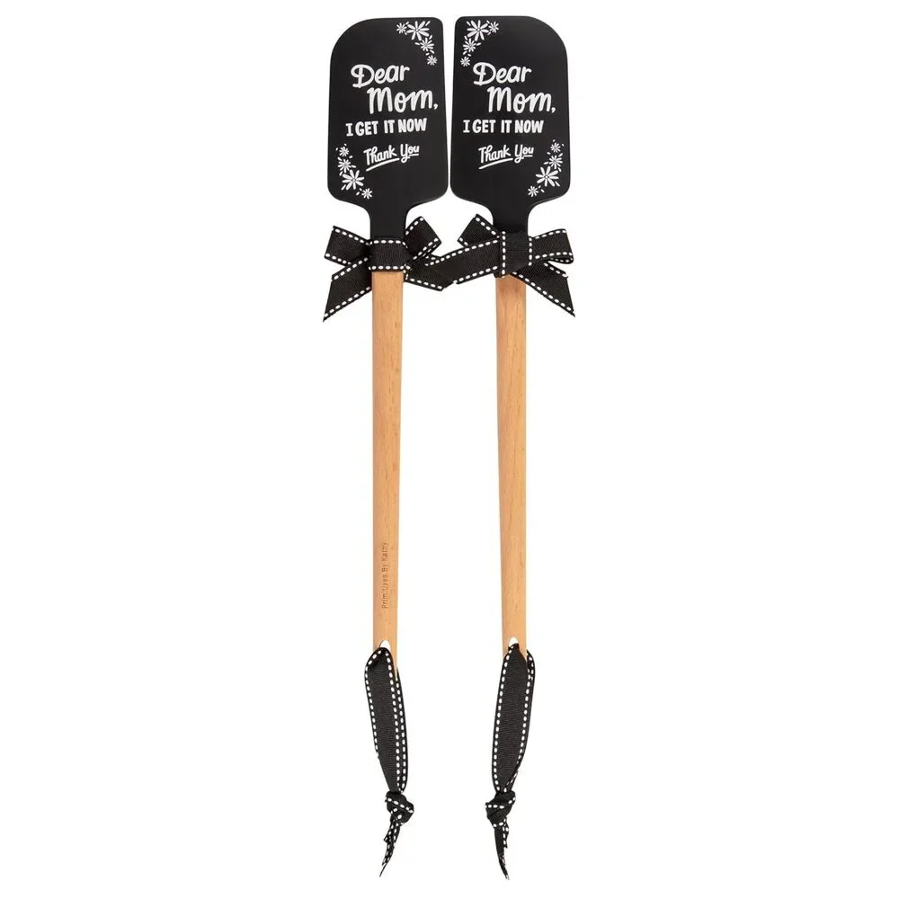 Dear Mom I Get It Now Thank You Spatula | Silicone Kitchen Spatula with Floral